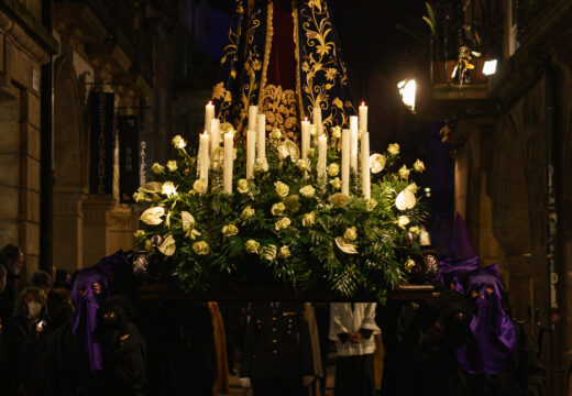 A procesión da Virxe das Dores abre unha Semana Santa que contará cun total de 16 estacións de penitencia